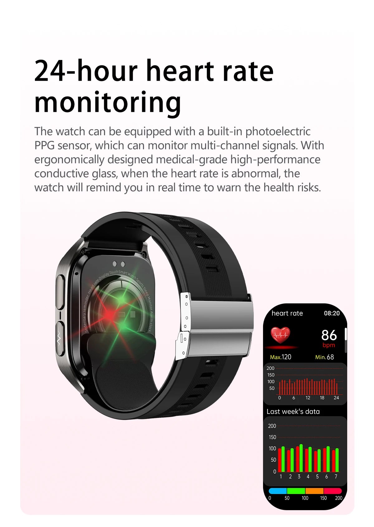 2026 New Upgrade AI Diagnostic  Airbag  Precise Blood Pressure Health SmartWatch Uric Acid ECG Blood lipids Smartwatch Men Women