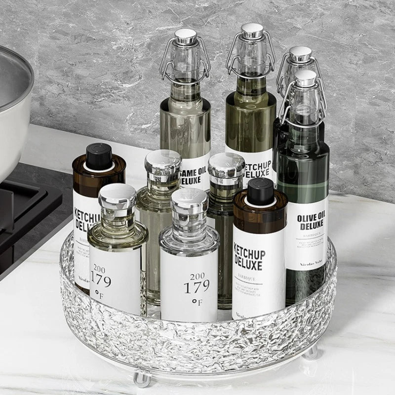 360 Rotating Countertop Organizer Tray - Spice and Makeup Storage - photo 5