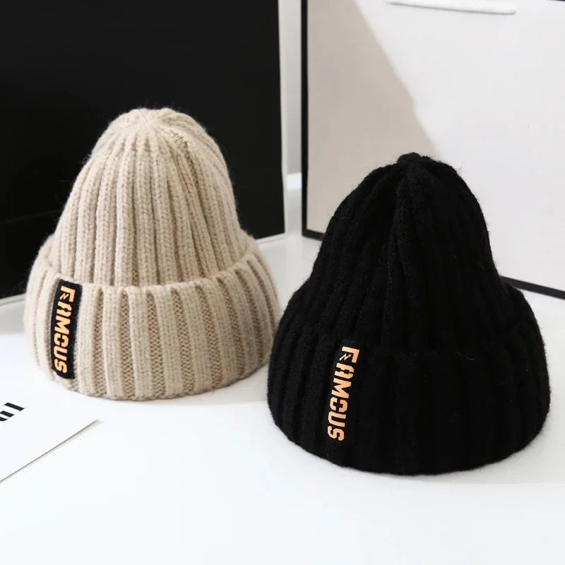 Unisex Crochet Knit Beanie - Soft Solid Color Winter Hat - photo 3