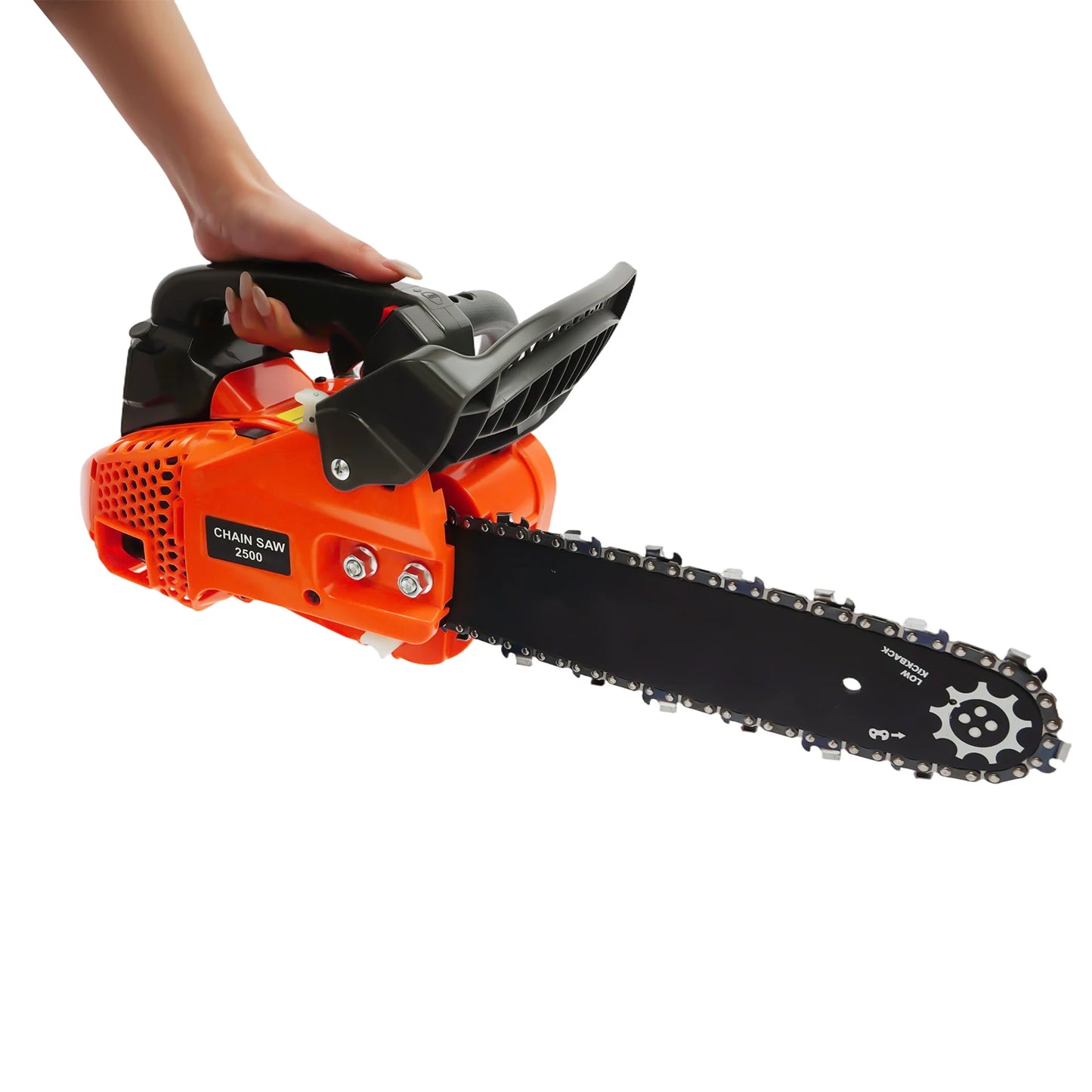 Top Handle Chainsaw Gasoline Chainsaw 2-Stroke Engine Chainsaw 12 Inch Gasoline Chainsaw 25.4Cc