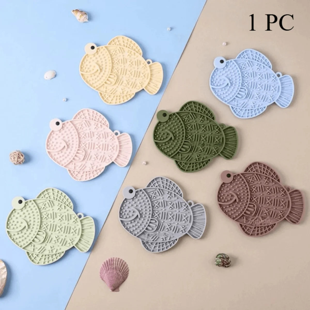 Suction-Base Silicone Lick Mat - Pet Boredom Buster