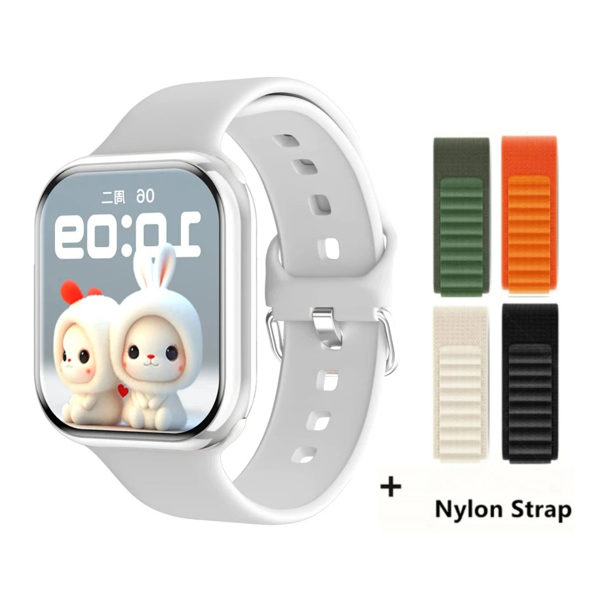 Smart Watch Series 10 – 1.9" OLED HD Screen, GPS, NFC, BT Calling, Wireless Charging, IP68 | iOS & Android | Multiple Strap Options