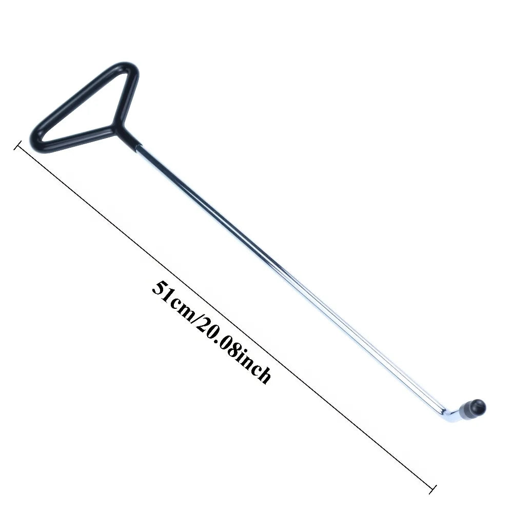 Car Dent Repair Head Replacement Hooks Stainless Steel Push Rods Removal Crowbar Kit for car Body dents and Hail Damage Removal