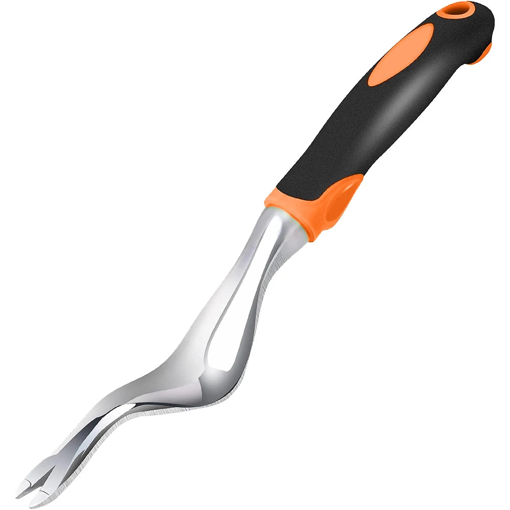 Hand Weeder & Weed Puller – Ergonomic Garden Digging Tool for Root Weed Removal & Transplanting