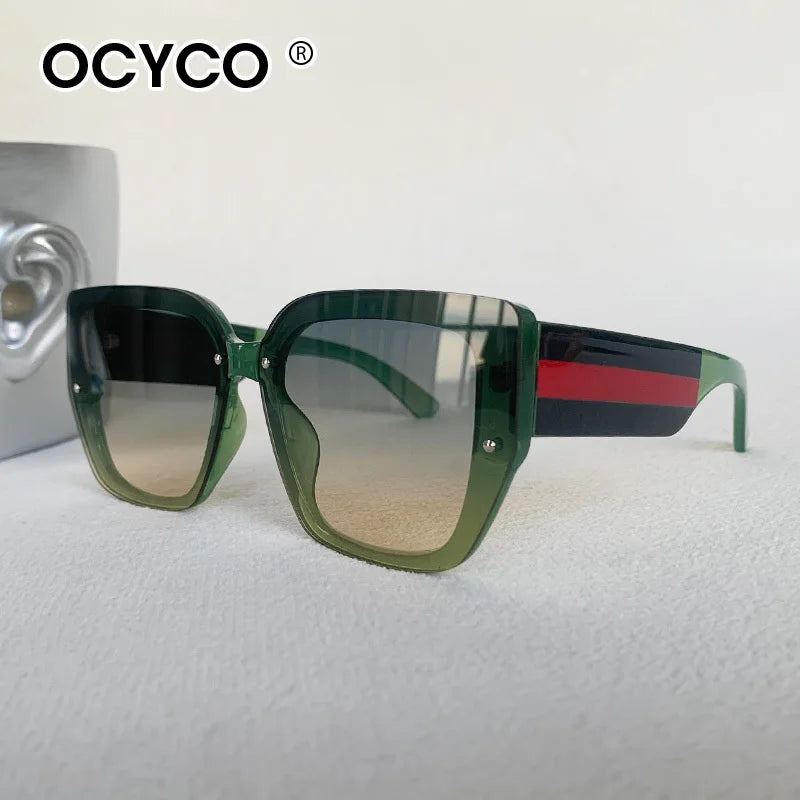 Irregular Polygon Sunglasses for Women — Mixed Colour Frames