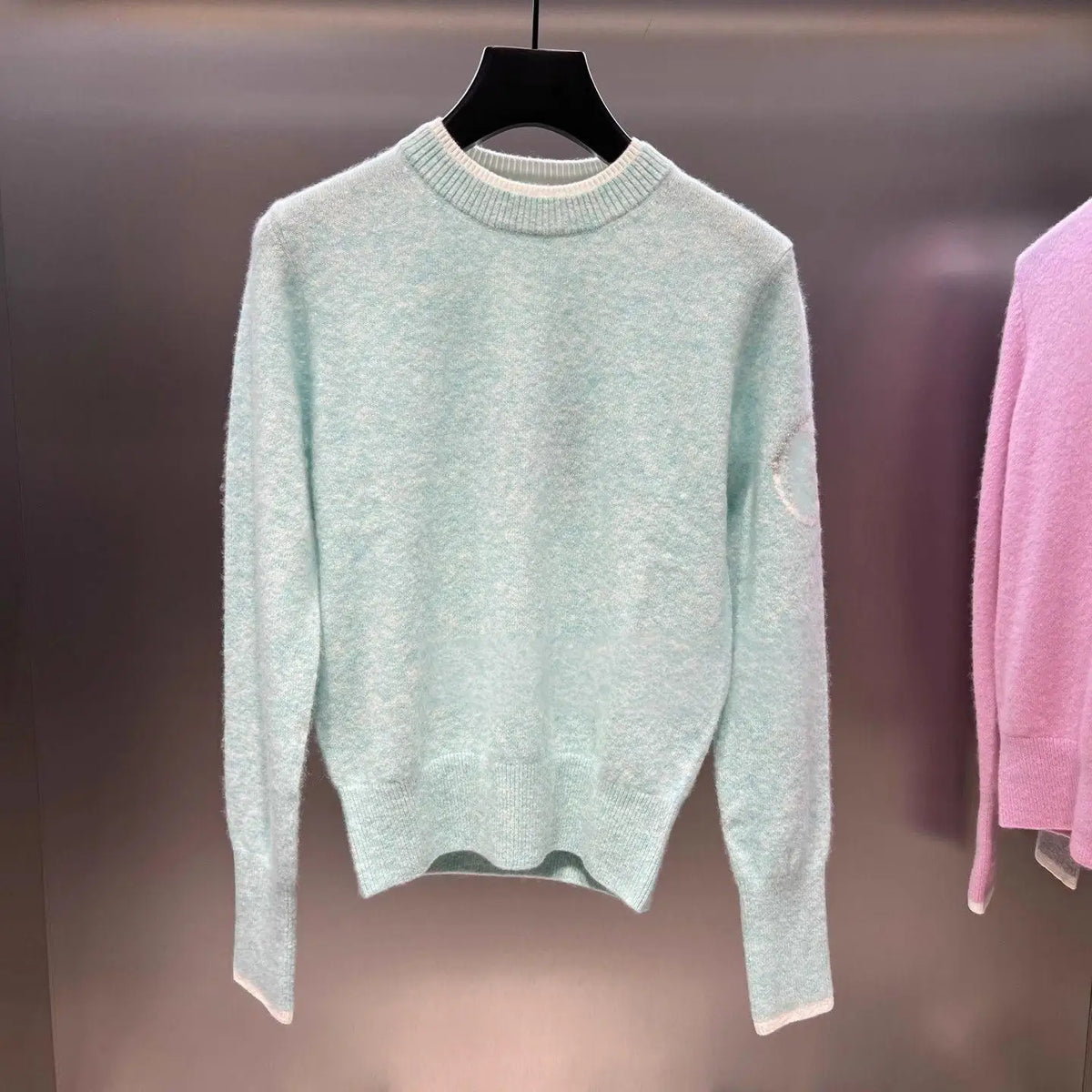 Women Golf Sweater Autumn Winter New Thick Warm Knitwear Crew Neck Fashion Casual Sport Pullover Ladies Golf Clothing