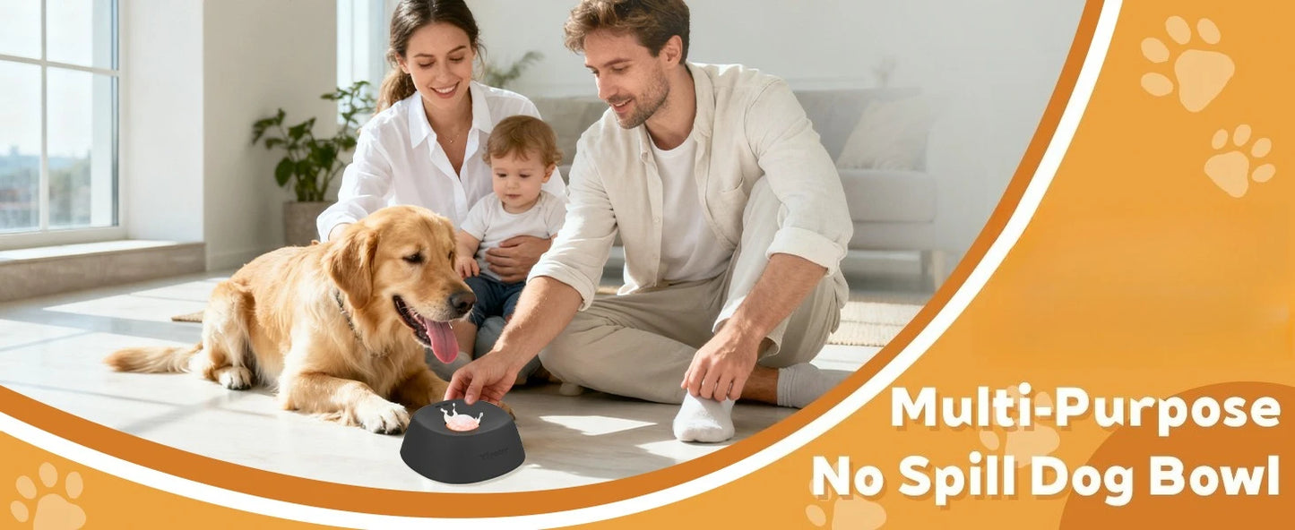 Anti-Choking Slow Feeder Dog Bowl Non-Slip 3/4 Cup - Lick Toy for Liquid Treats Bone Broth Yogurt