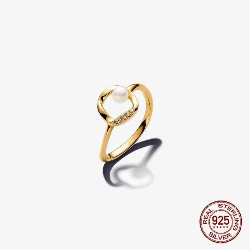 925 Sterling Silver Open Ring Style CZ Paved Heart Butterfly Flower Colorful Gemstone Ring For Women Daily Wear Jewelry Gift