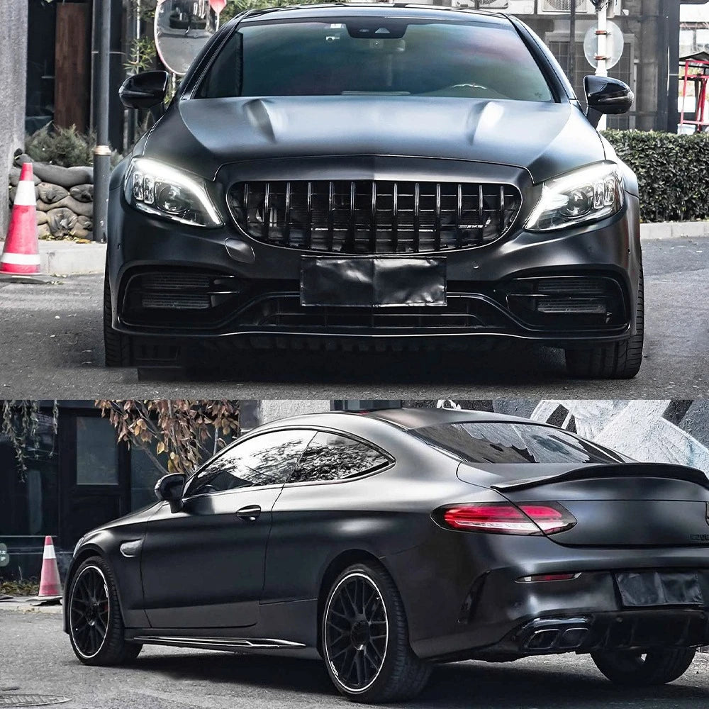 Matte Black PET Car Vinyl Wrap Waterproof Self Adhesive PVC Film Scratch Resistant Automotive Body Protective Sticker Decal