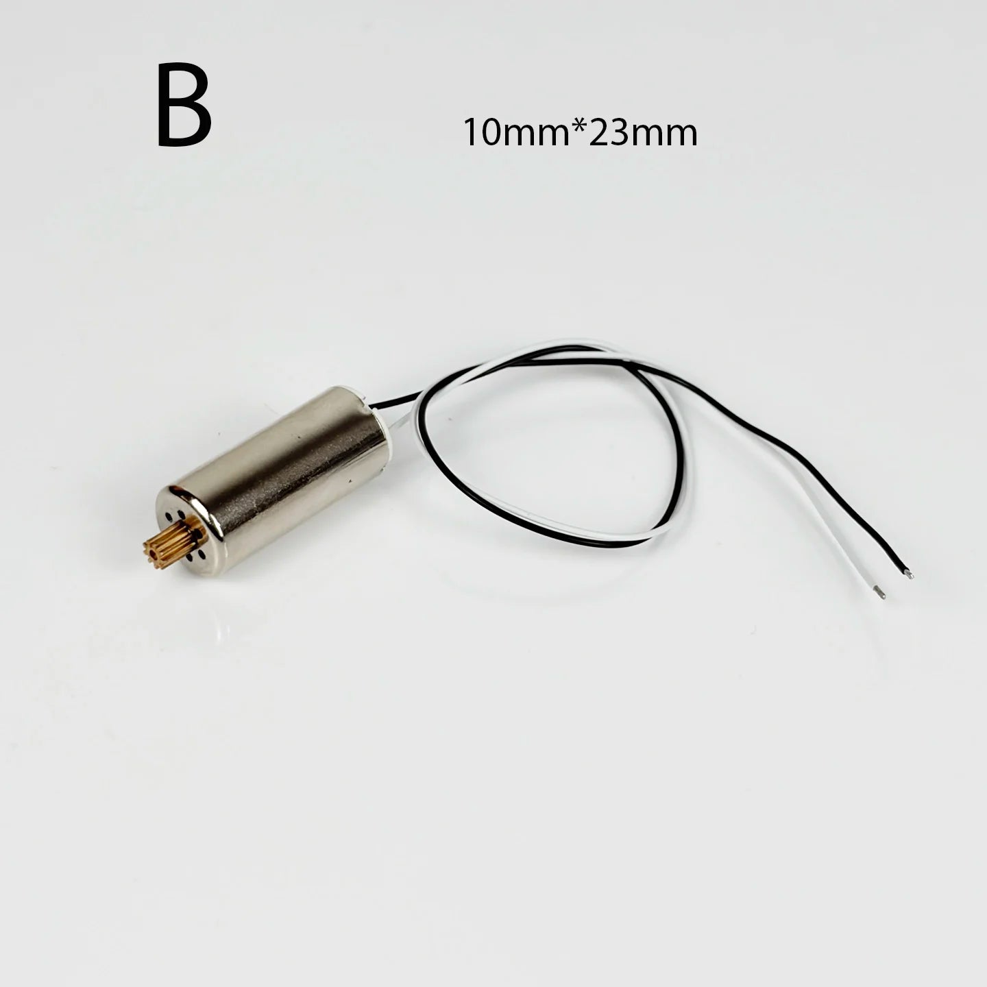 Mini 10mm*23mm 1020 Coreless Motor DC 3V 3.7V 6V 7.4V High Speed 9T Brass Gear for RC Car Model Drone Quadcopter Aircraft Engine