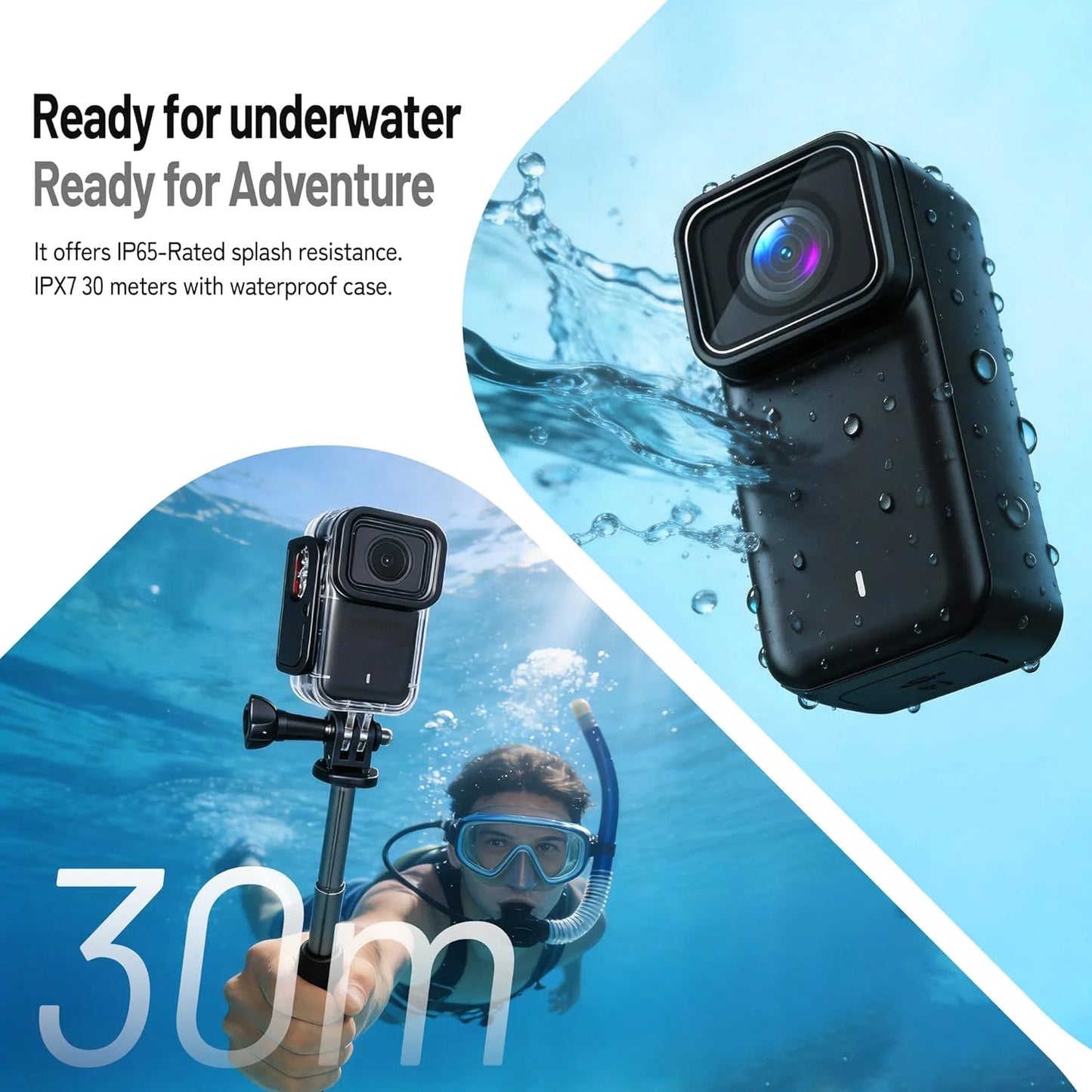 M21 4K Mini Body Camera — Magnetic Waterproof WiFi Thumb Cam