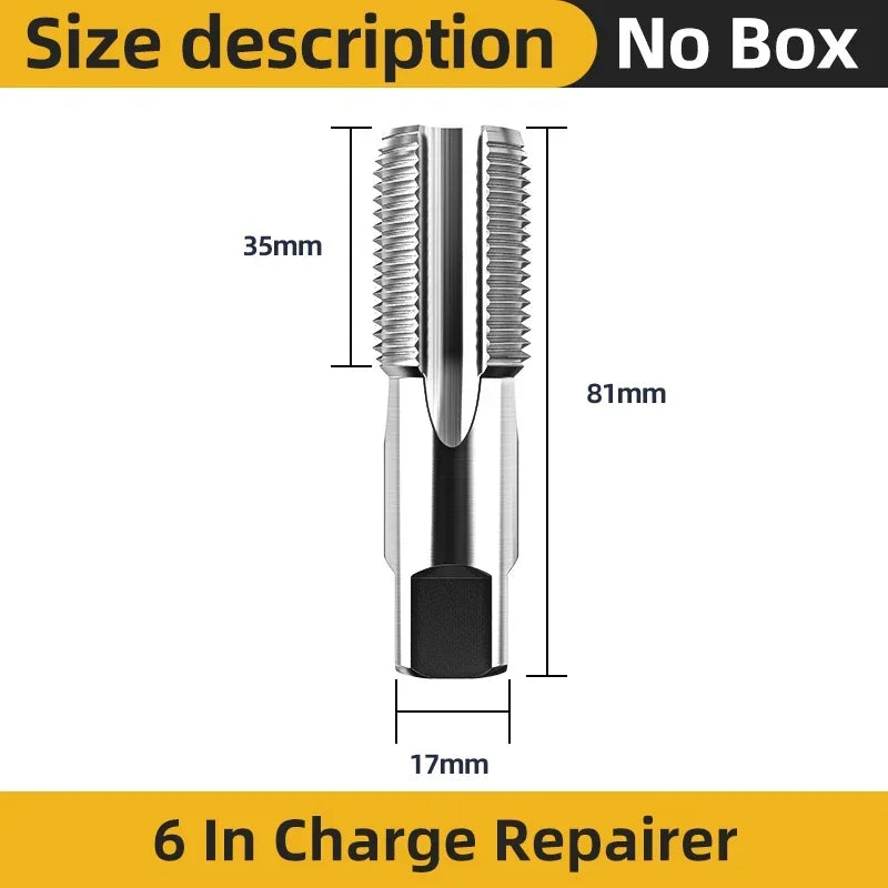 5/6Pcs Screw Extractor Metal Drill Bit Set Damaged Screws Remover Extractor Woodworking Tools Broken Bolt Water Pipe Extractor