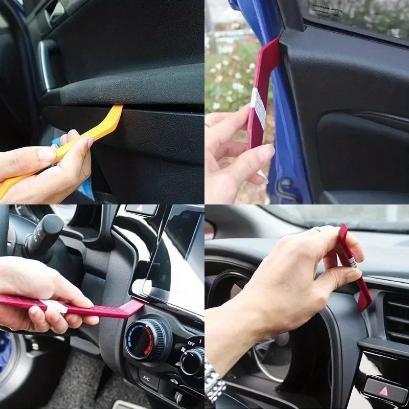 5-Piece Auto Panel Removal Tool Kit Multifunctional Car Interior Audio Modification Disassembly Tools