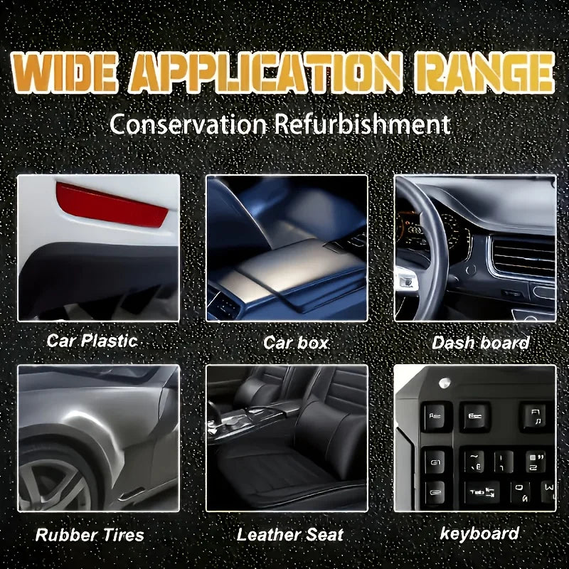 Car Interior Scratch Repair Paste – Plastic Polishing Wax for Dashboard, Black Trim & Surface Repair (30g/50g)