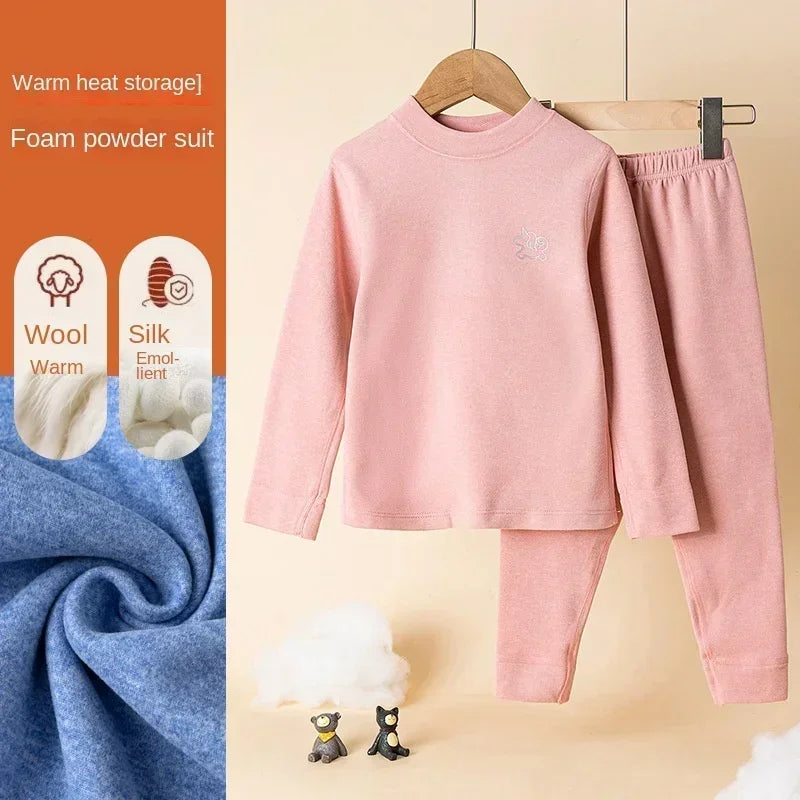 Teens and Kids Thermal Underwear Set - Soft Two-Piece Loungewear - photo 7