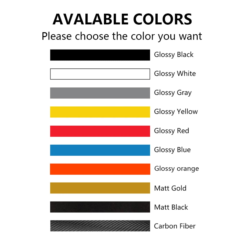 Universal Car Waist Line Stripe Decal – Vinyl Side Stripe Sticker for Cars & SUVs