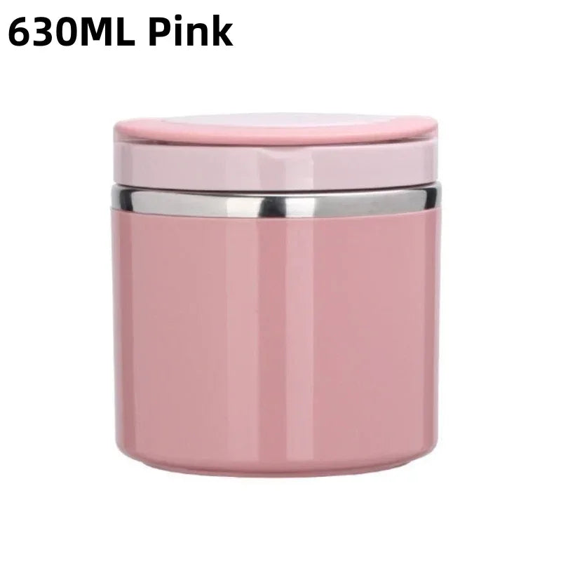 Insulated Food Jar - Stainless Steel Soup Container, 630ml or 1000ml - photo 10