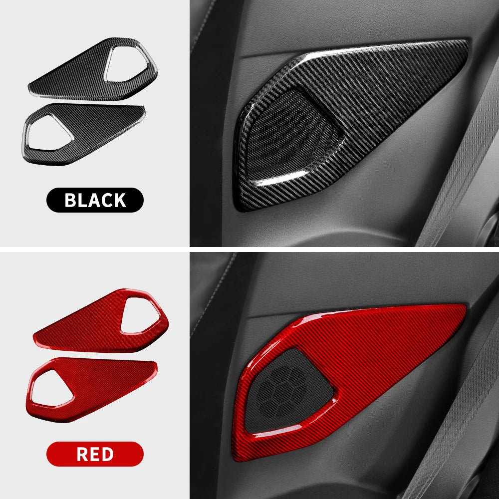 Real Hard Carbon Fiber For Subaru BRZ Toyota GR86 2021 2022 2023 2024 LHD RHD Car Trim Panel Sticker Dry Carbon Accessories