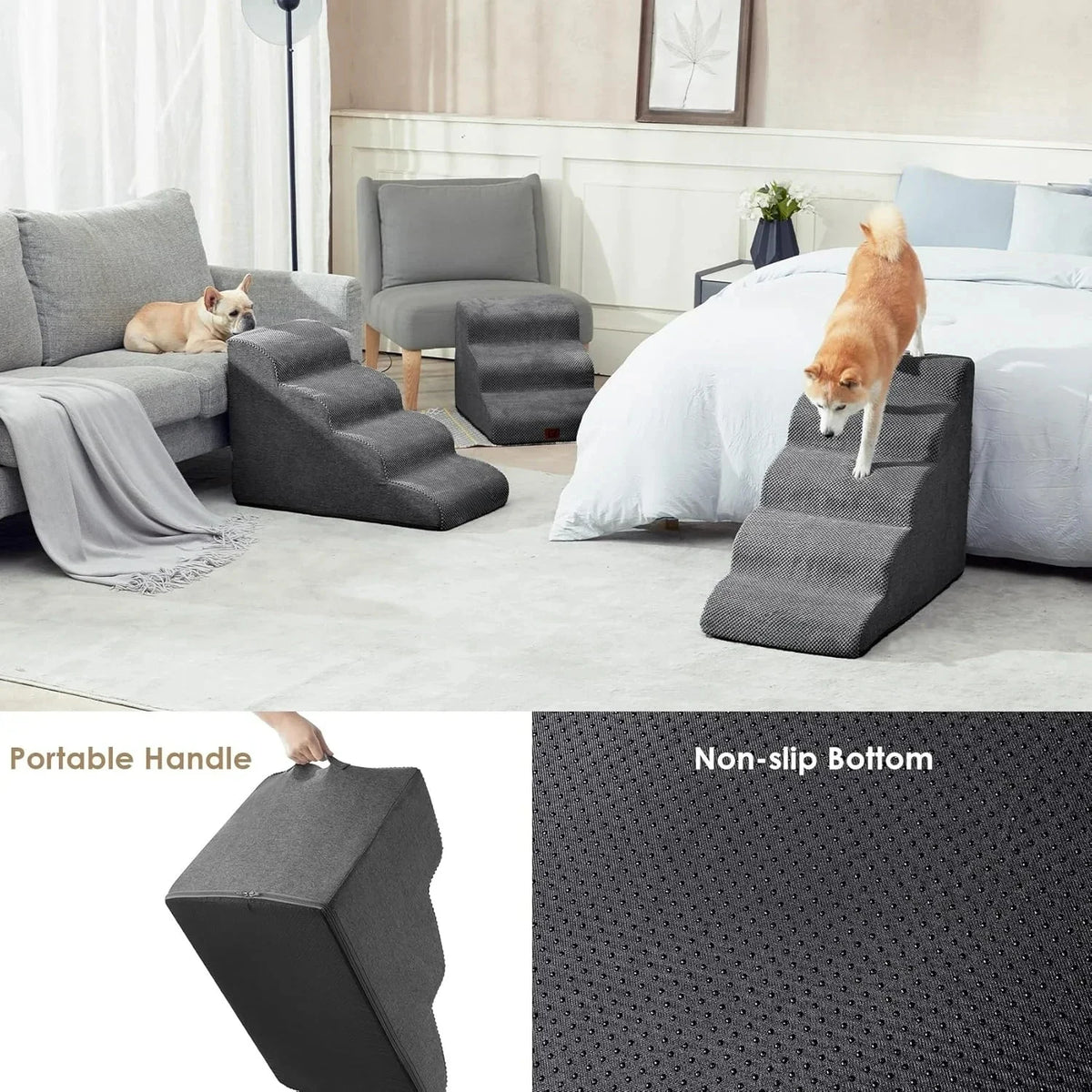 Soft Puppy Stairs - Foam Sofa & Bed Ramp – photo 5