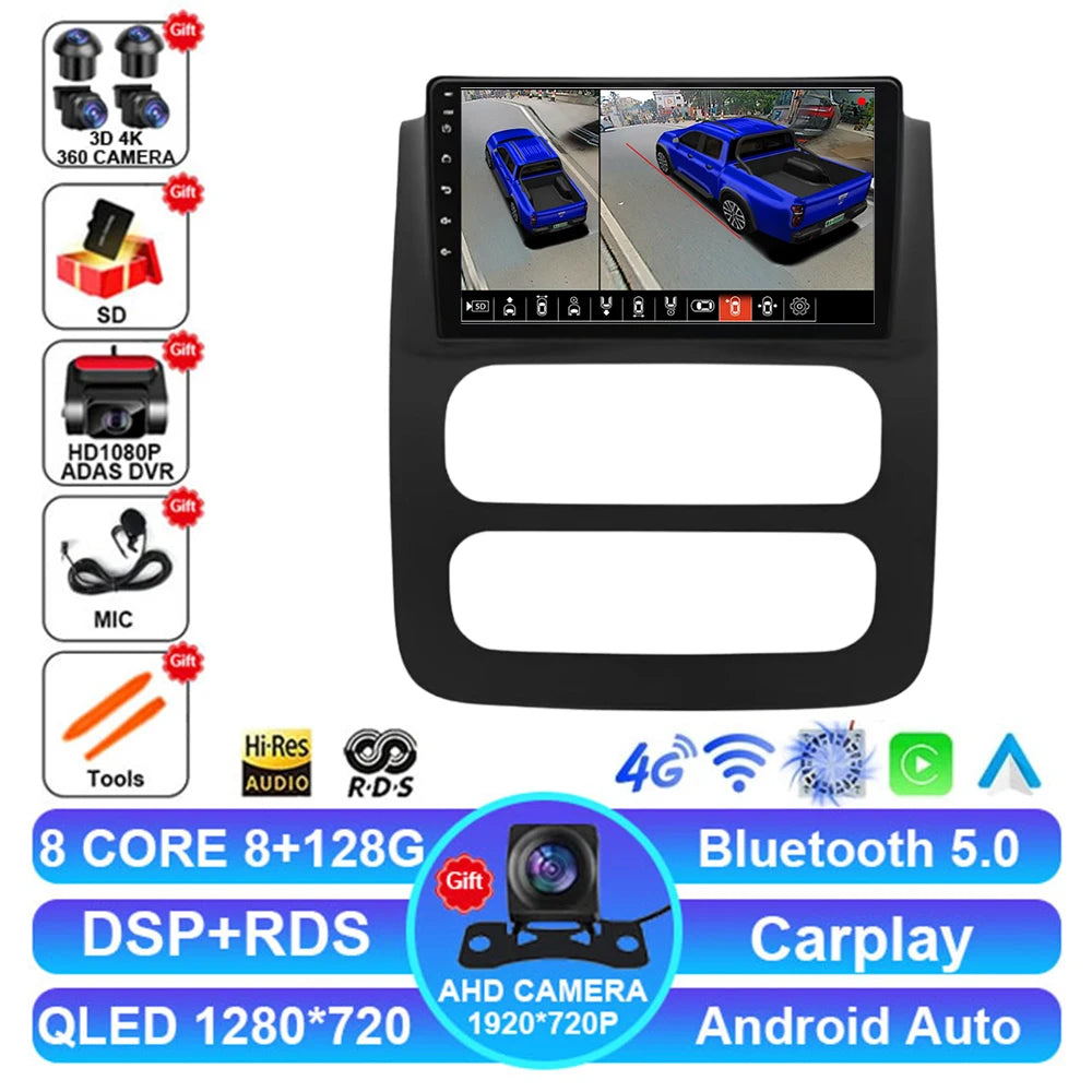 Android 15 Car Radio for 2002-2005 Dodge RAM - CarPlay & GPS