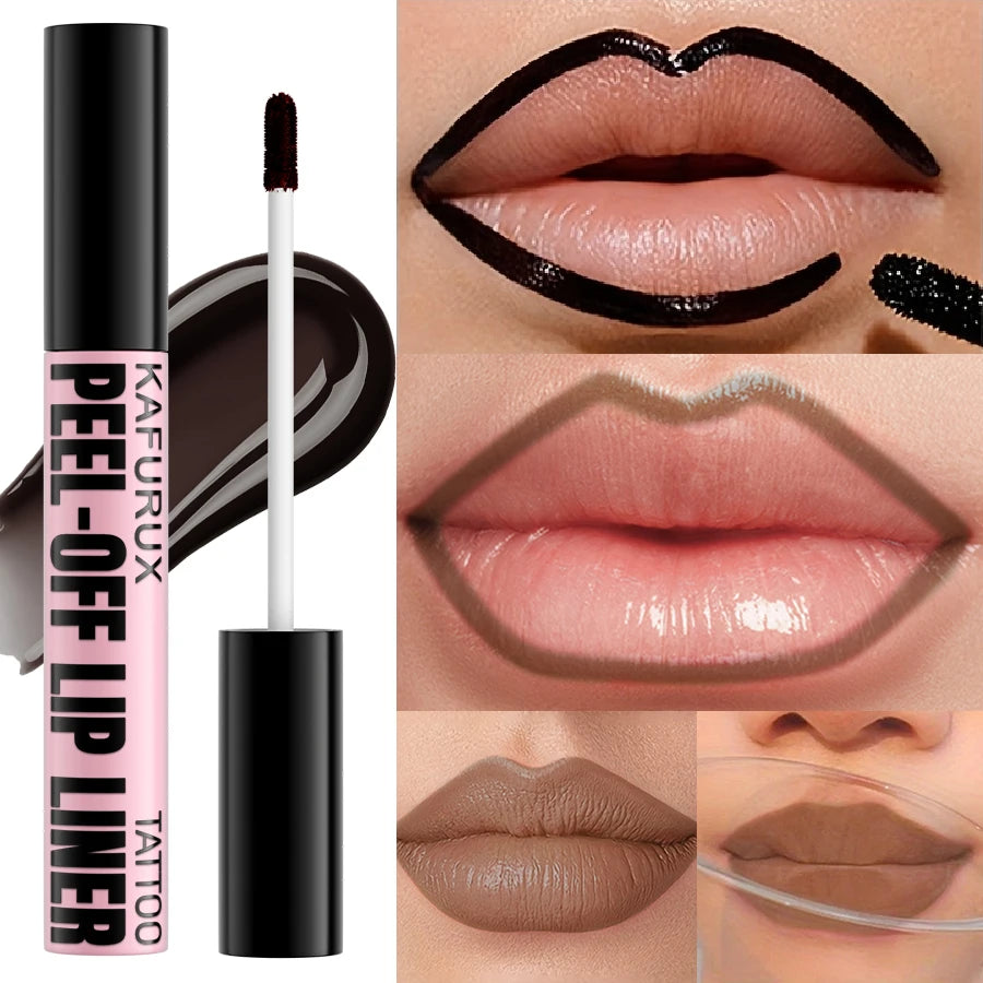 7 Colors Waterproof Peel Off Lip Stain - Long Lasting Lip Tint