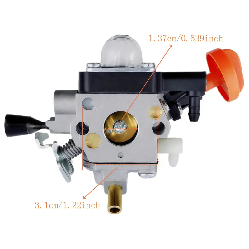 4180-120-0615 Carburetor Air Filter Kit for STIHL FS91R FS91 FC91 FS111 FC111 KM91R KM111R HT102 FC96 Trimmer  Brushcutter Carb
