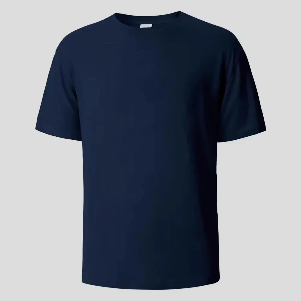 Heavyweight White T-Shirt — Pure Cotton Unisex Streetwear Tee