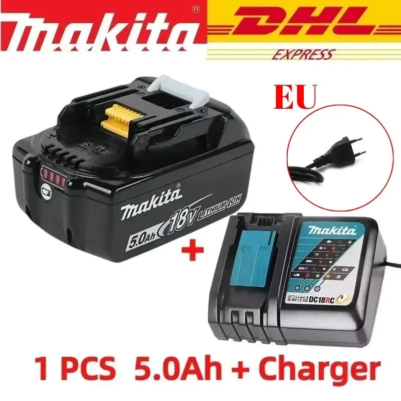 Original Makita 6Ah for Makita 18V Battery BL1830B BL1850B BL1850 BL1840 BL1860 BL1815 Replacement Lithium Battery