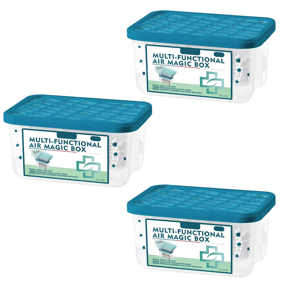 Moisture Absorber Box for Bathrooms, Wardrobes and Cupboards - view 19