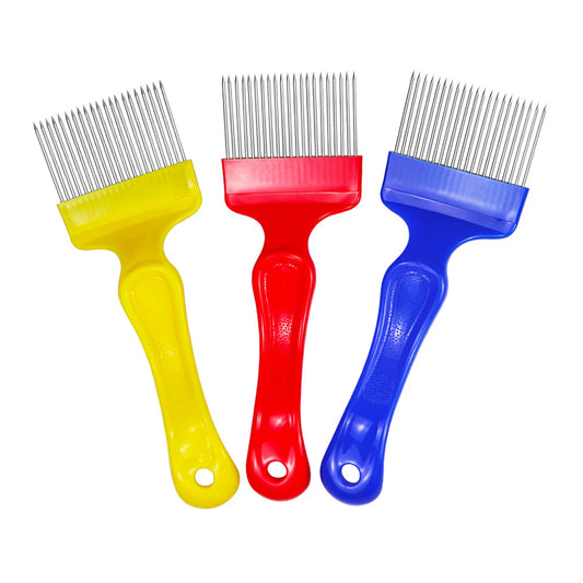 Beekeeping Honey Uncapping Spatula — 21-Needle Stainless Steel Hive Tool