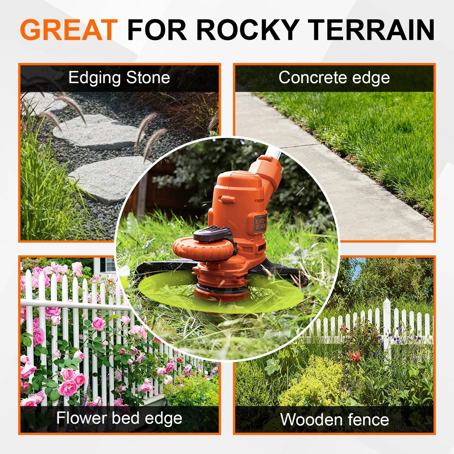 TSES NEW Triangle Trimmer Line Twisted Long-Lasting 20m*2.0mm~3.5mm Heavy Duty Nylon String Strimmer Line Brush Cutter Line