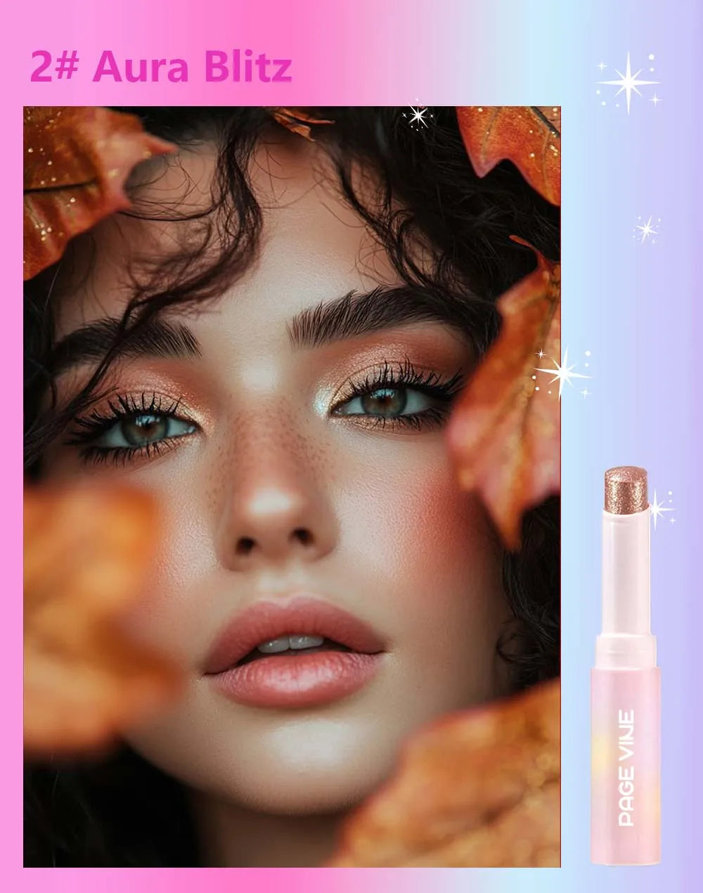 Sparkling Jelly Highlighter Stick Pearlescent Monochrome Shine Glitter Highlight Eyeshadow Stick High Gloss Face Brighten Makeup