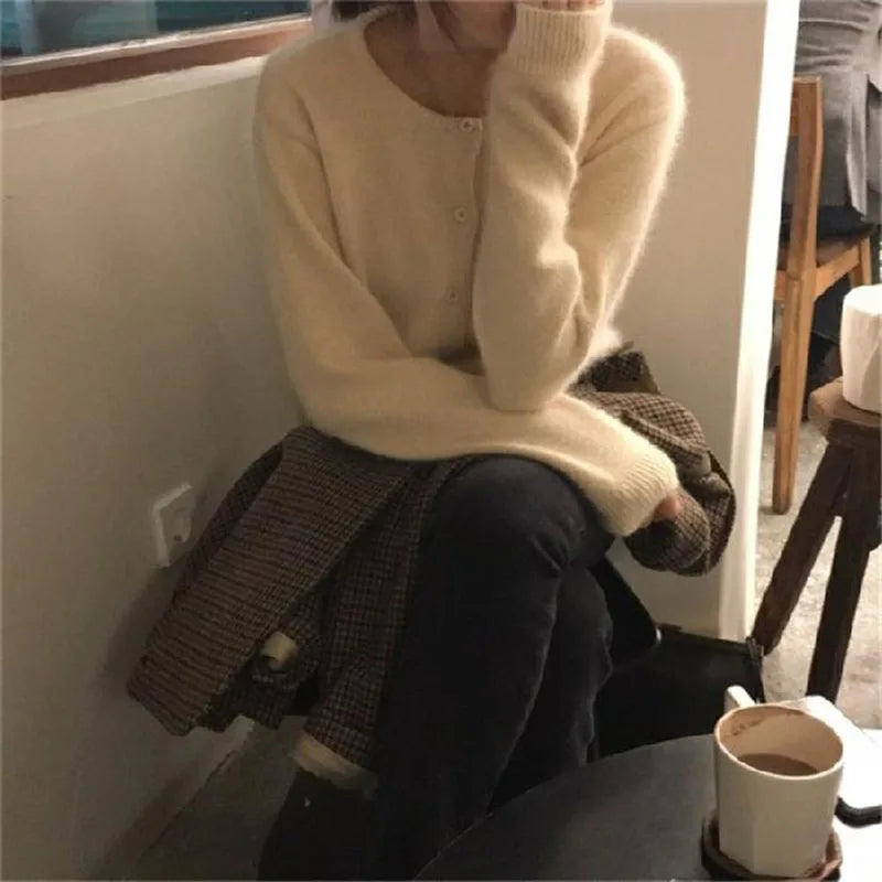 Women's knit cardigan - view 5