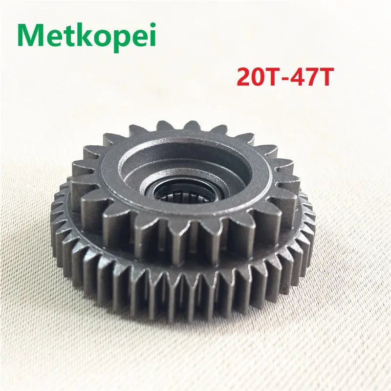 Scooter JOG50 ZR50 JOG90 4DM 3KJ Engine Starter Motor Clutch Gear Transmission Gear Idle Gear Assy for Yamaha 50cc 90cc JOG 50