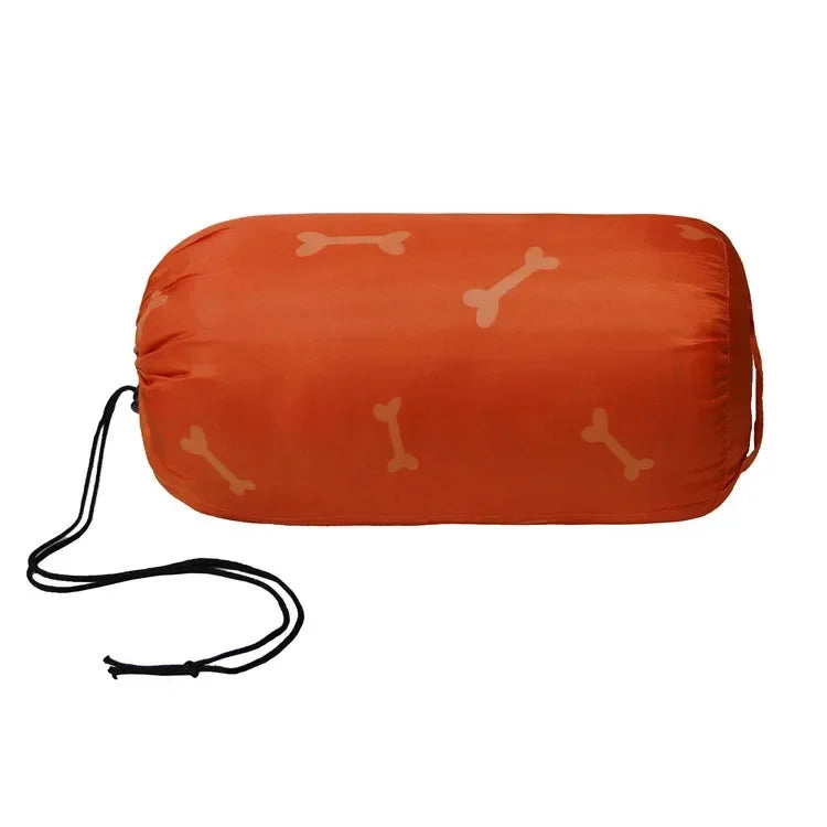 Bone-Shaped Dog Sleeping Bag - Waterproof Camping Bed Mat – photo 3