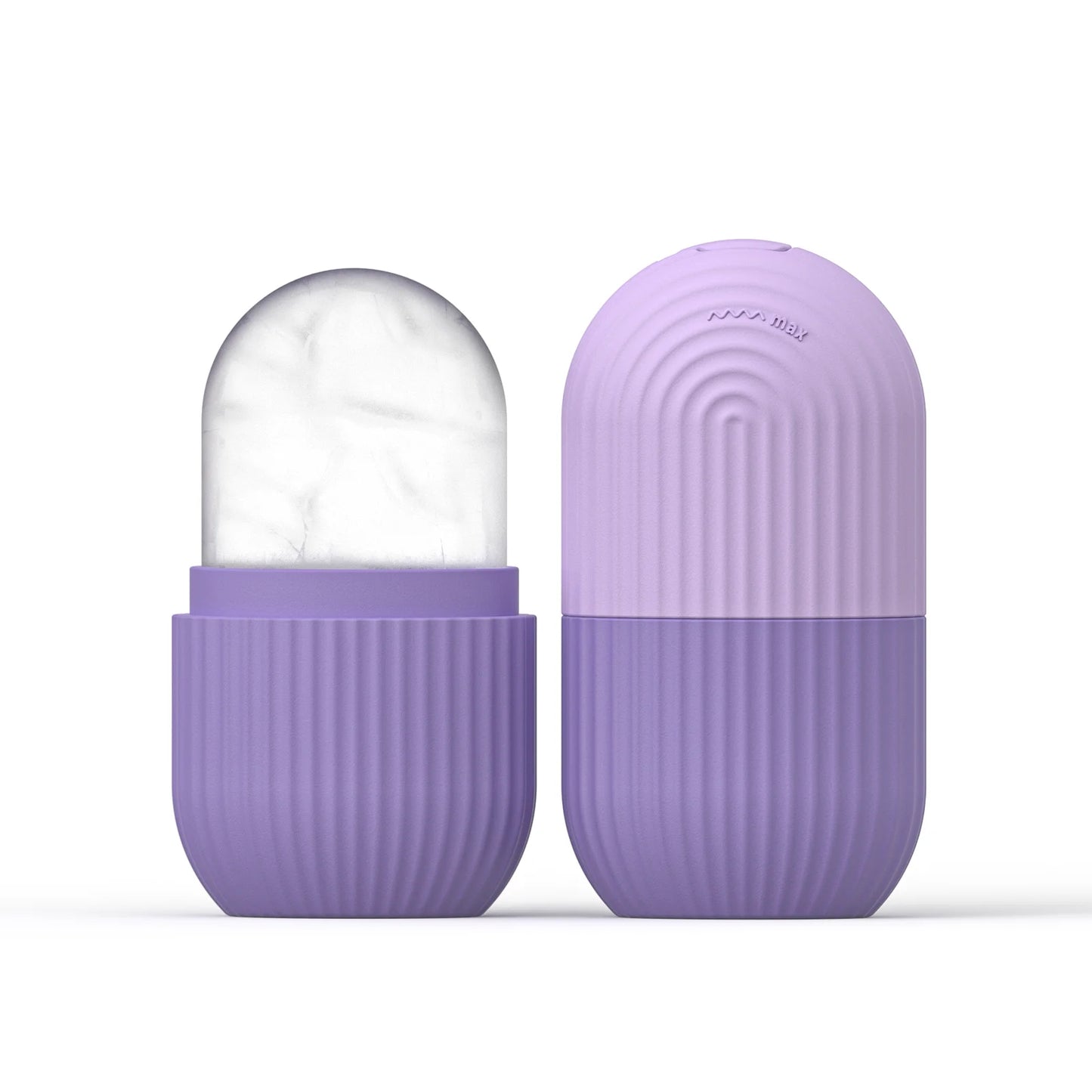 Silicone Face Ice Cube Mold & Roller for Skincare