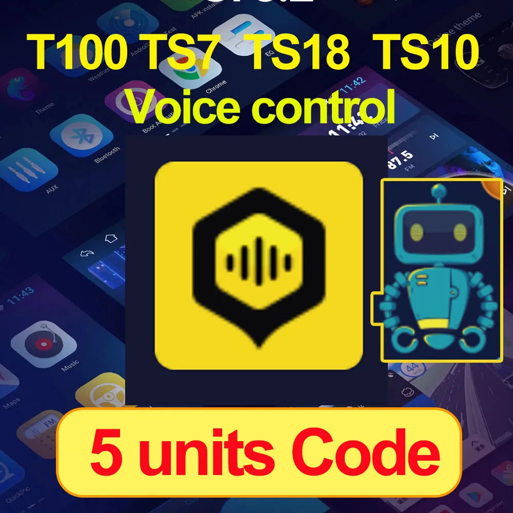 AI Voice Control Activation for Topway TS7 TS18 TS10 T8 T100 T5 TS6 T3 Android Car Stereos