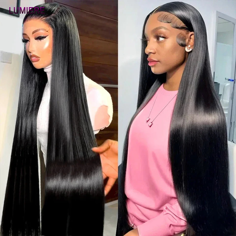 32 Inch 18A Bone Straight Human Hair Bundles 3/4 Bundles Hair 100% Raw Human Hair Bundles Deal Brazilian Virgin Hair Extensions
