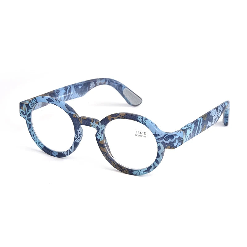 Vintage Round Reading Glasses – Lightweight Presbyopia Frames