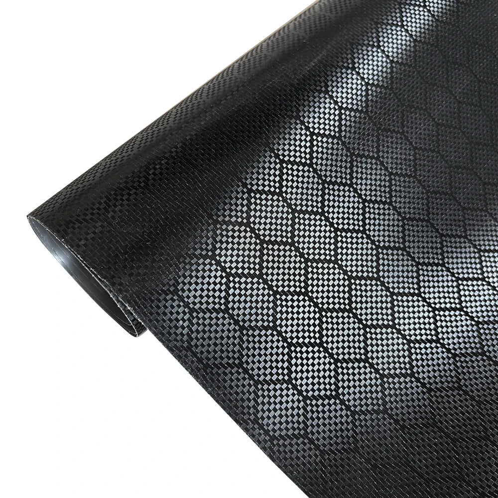 Car Stickers Forged Carbon Fiber Vinyl Wrap Film Waterproof Auto Body Film  Self Adhesive Carbon Fiber Sticker Car Accessories
