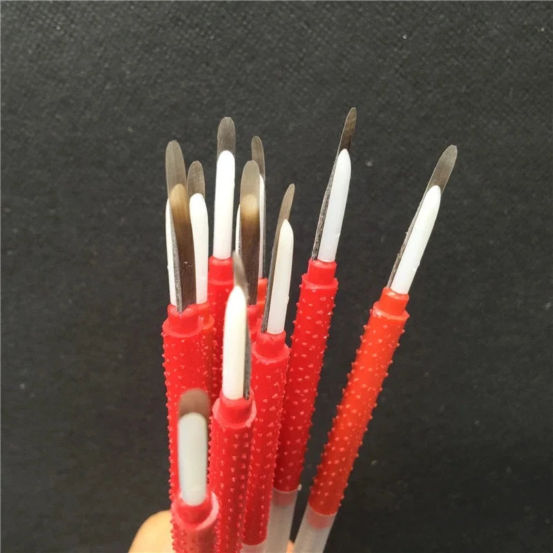 10Pcs Beekeeping Grafting Tool Queen Bee Larva Transfer Needle Apiculture Retractable Grafting Equipment Beekeeping Tools