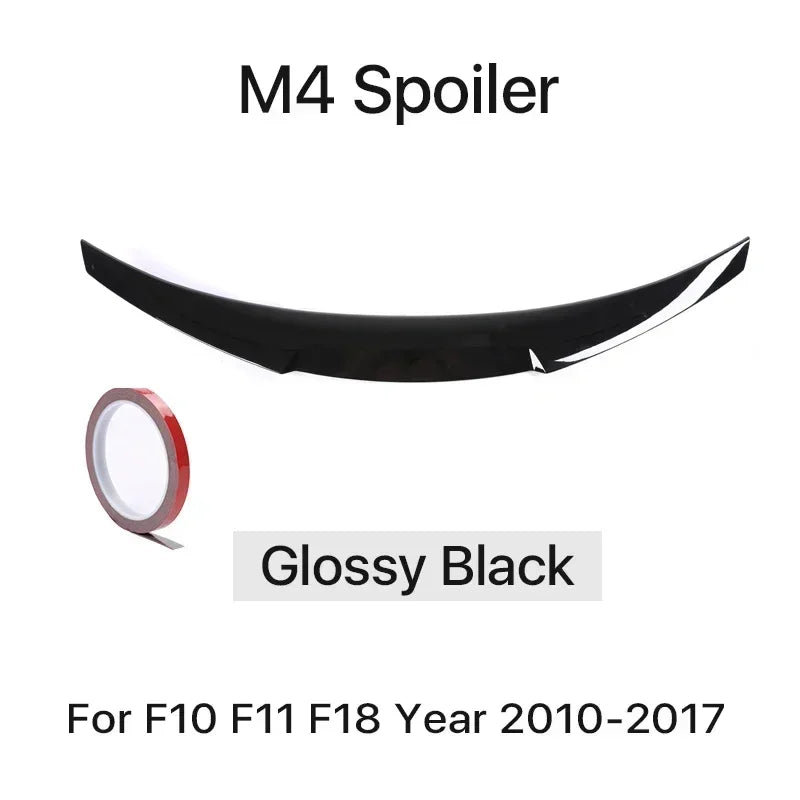 Rear Bumper Trunk Spoiler Lip Roof Carbon Boot Spoiler Wing M5 MP M4 PSM For BMW 5 Series F10 2026-2026 Car Accessories