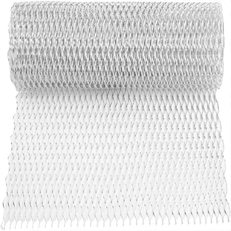 100x33cm Universal Aluminum Alloy Car Grill Mesh Auto Bumper Grille Cover Net Protector Hexagonal Diamond Seagull Black/Silver