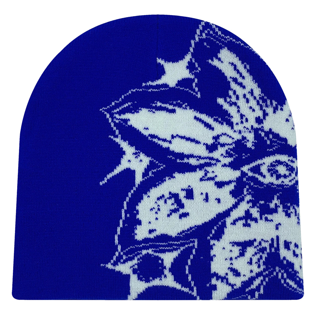 Jacquard Pattern Beanie, Unisex Knit Hat