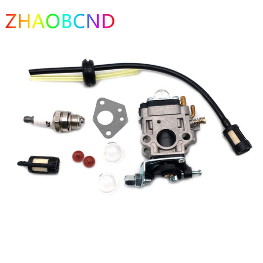 15mm Carburetor Kit for 43CC-52CC Brush Cutters & Chainsaws