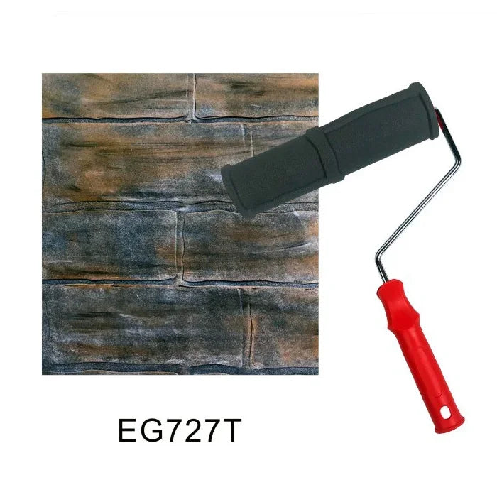 Brick Pattern Embossing Paint Roller, 10 Inch