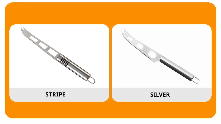Cheese Knife Kitchen Tool Stainless Steel Multifunctional Baking Tool Pizza Butter Noodle Cutter Circular Handle Kitchen Accesso