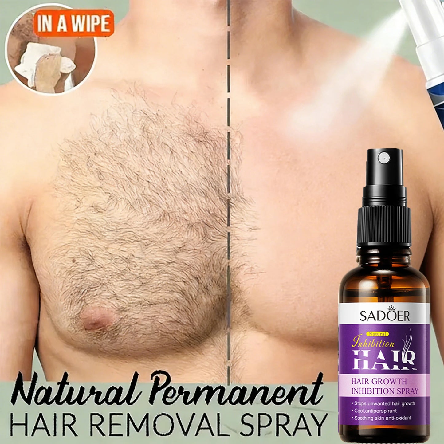 Soothing Body Cream for Post-Hair Removal - Allantoin & Lupine