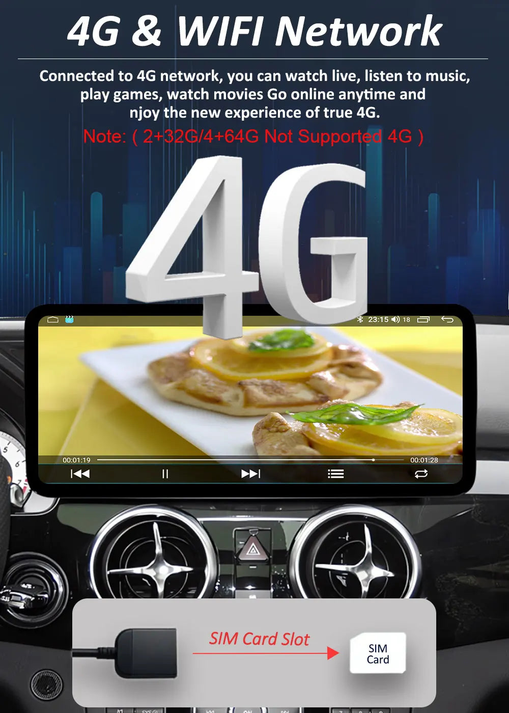 Android 16 Intelligent System for BENZ C CALSS W205 GLC 2026 - 2026 Car Video Multimedia Player GPS Navigation QLED HD Screen BT