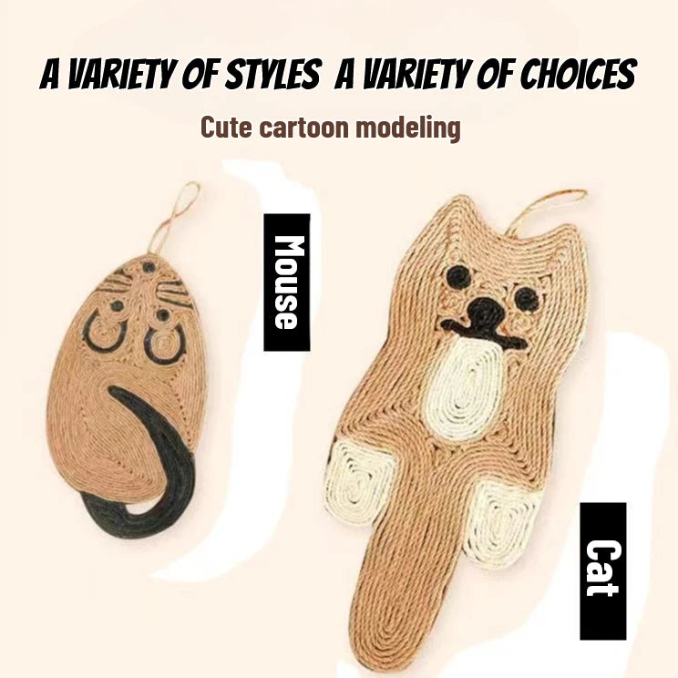 Cat Scratcher Boardtoys Cat Scratching Post Mat Toy Bed Mat Claw Sharpener Scrapers For Cat Grinding Nail Pad Pet Furniture mat